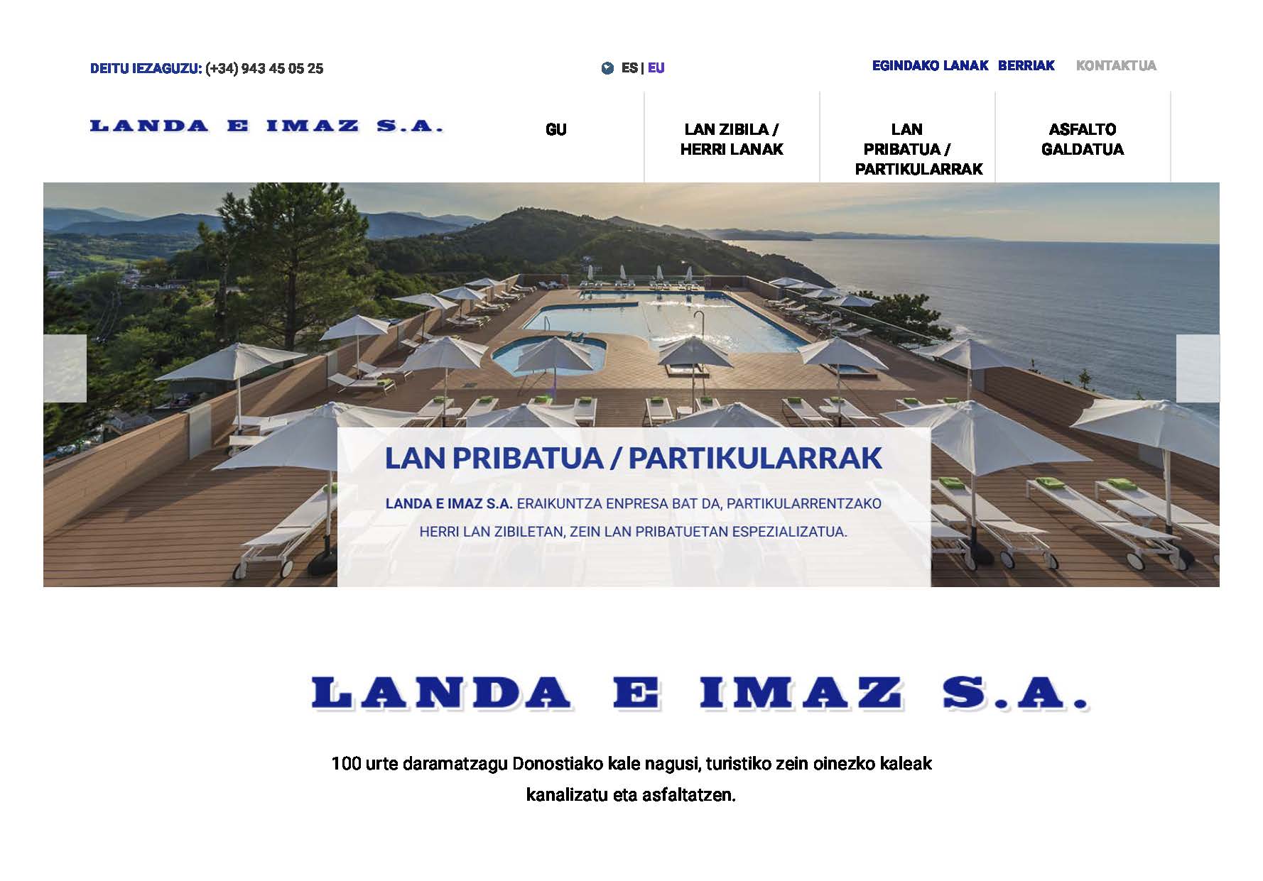 LANDA E IMAZ -ek bere web-orria berritu du.