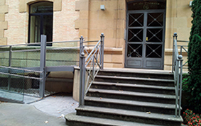 Mugikortasun urriko pertsonentzat, Frantzia Pasealekura sarbidea. Donostia