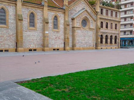 Asfalto galdatua Landa e Imaz