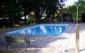 Construcción de piscina en villa particular