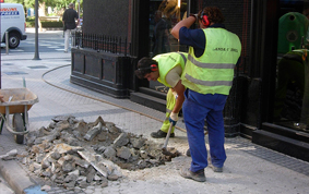 Avería de agua en Calle Andia
