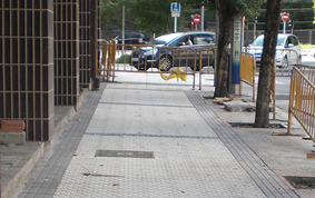 Pavimentación con baldosa en  José María Salaberria